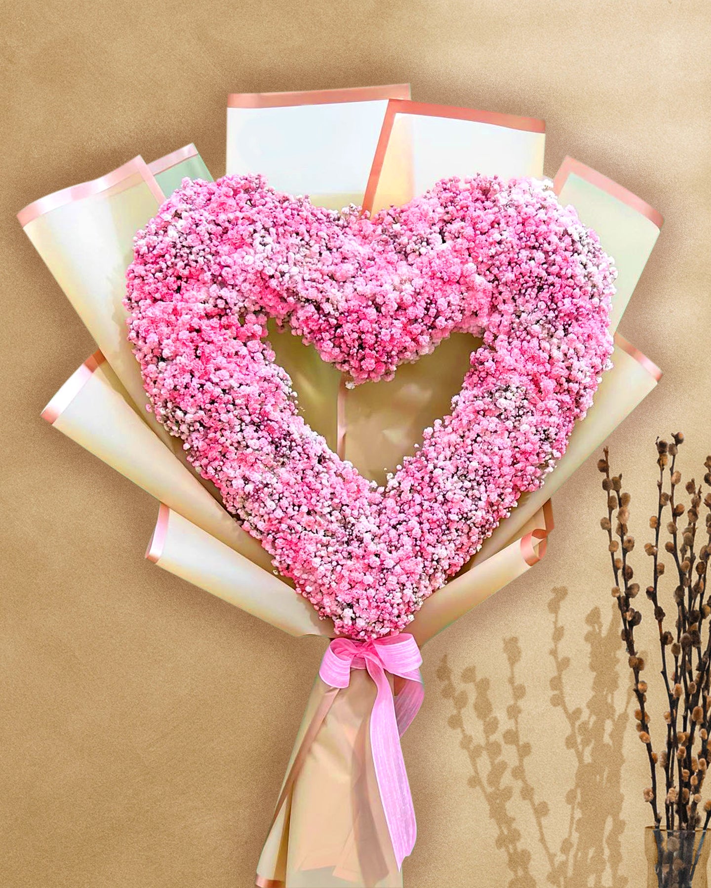 Heart Pink Bouquet