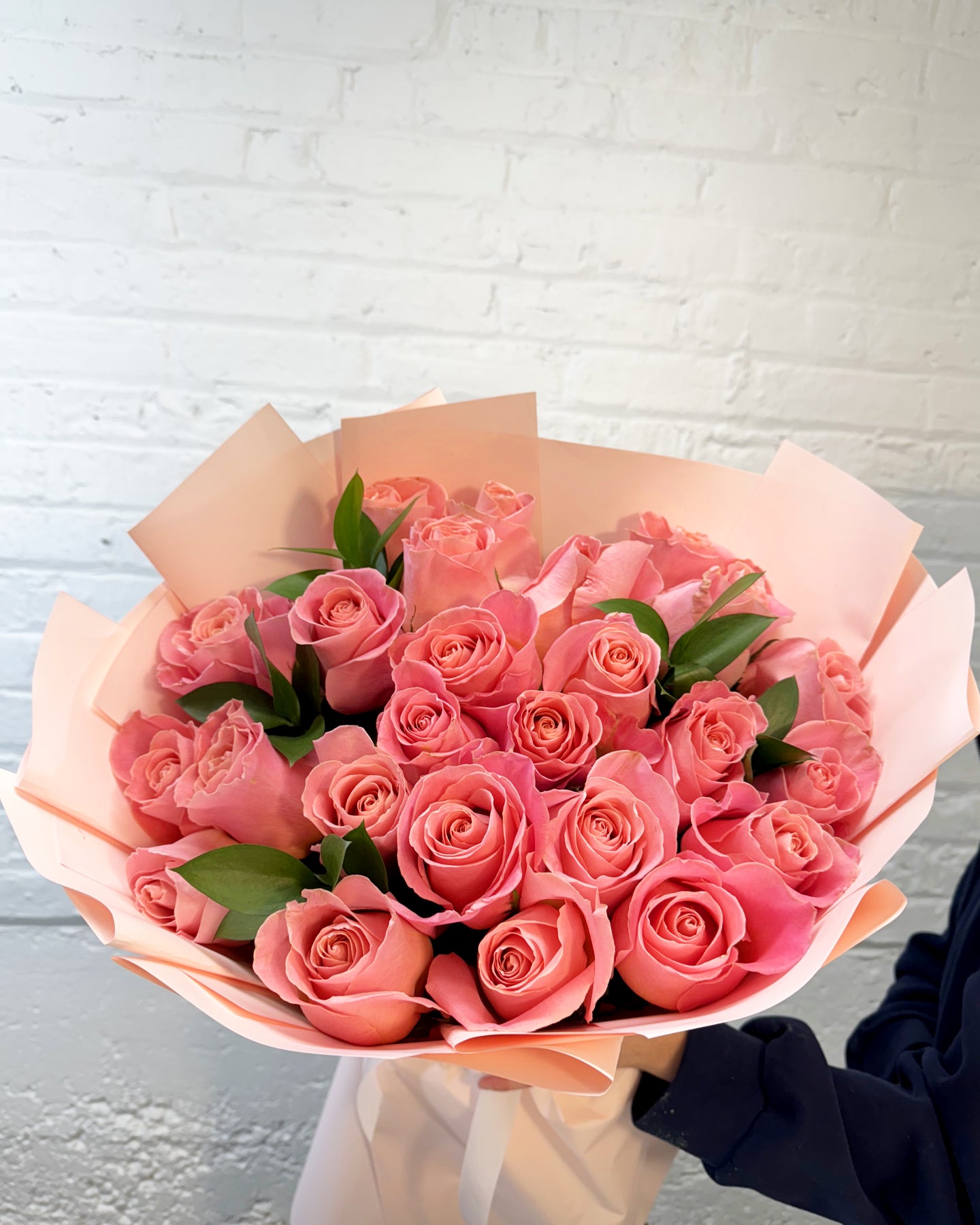 Two Dozen Pink Roses