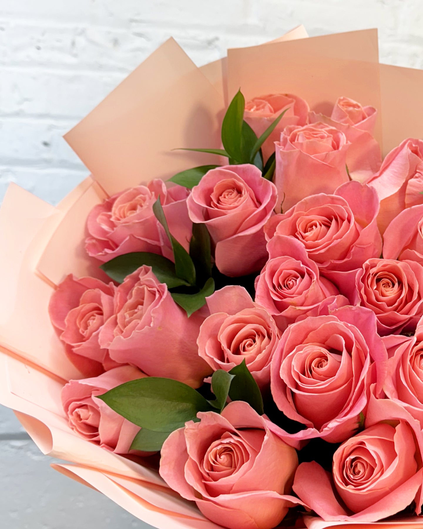 Two Dozen Pink Roses